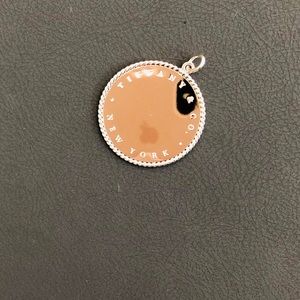 Tiffany twist circle charm XL